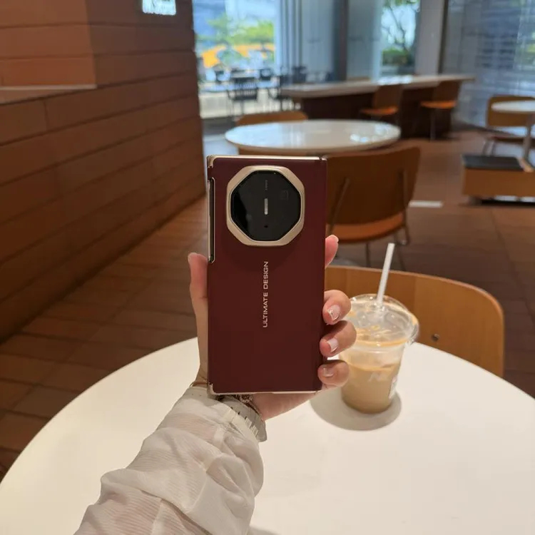 适用于华为Mate XT/XTs三折叠磁吸双中轴折叠手机壳 支架双中轴