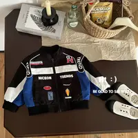 郝叔童品秋季新款上新2025男童高货时尚网红机车服外套潮BY5323