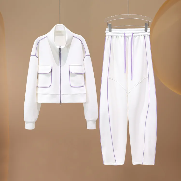 【亮哥女装】2025全新定制面料设计师欧货轻薄透气套装3316A