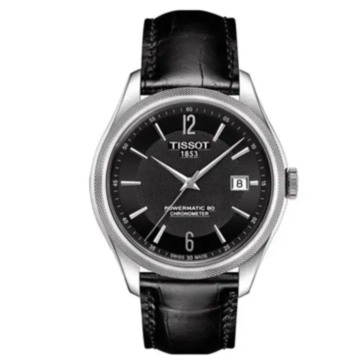 99新 Tissot/天梭 天文台认证全自动机械宝环系列男士腕表