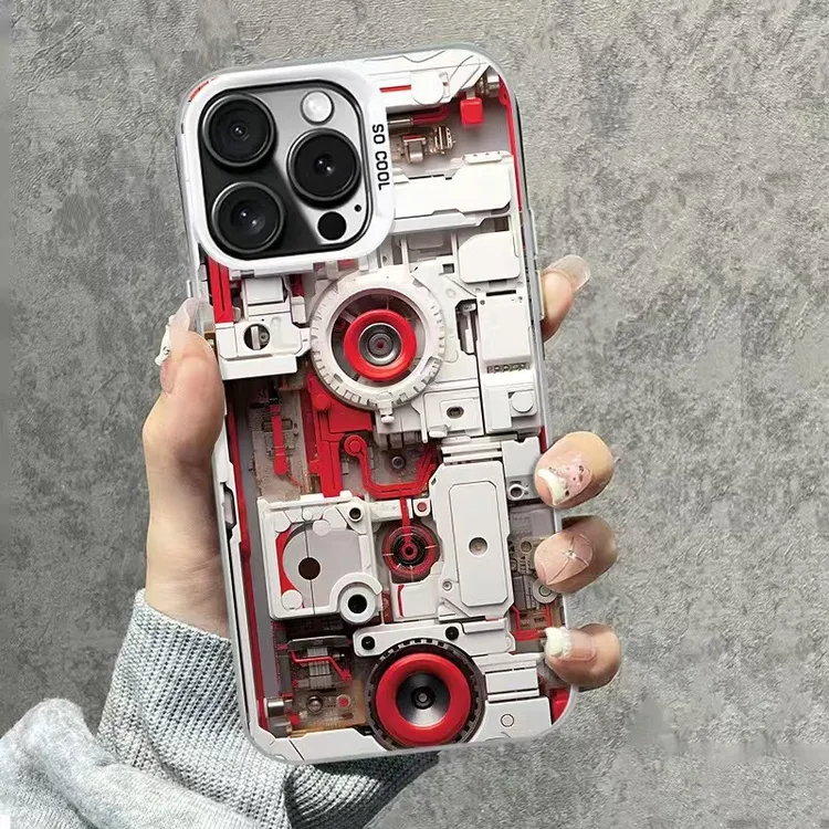 北极星机械装置iPhone15Pro新款手机壳16科技感14Pro炫酷13高级