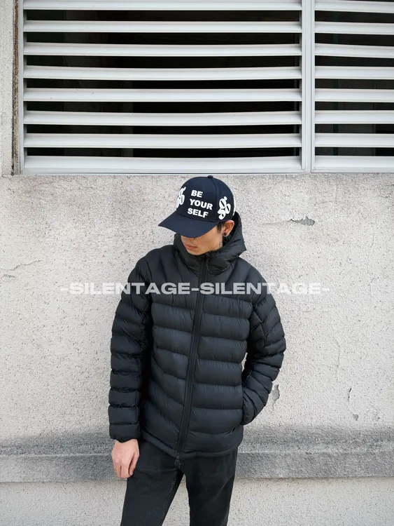 SILENT AGE25AW秋冬户外通勤P棉填充连帽排骨防泼水通勤锁温棉服