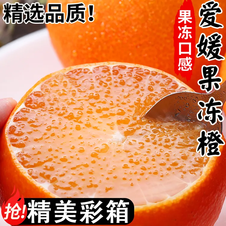 正宗四川爱媛38号果冻橙子新鲜采摘皮薄多汁甜蜜化渣当季水果