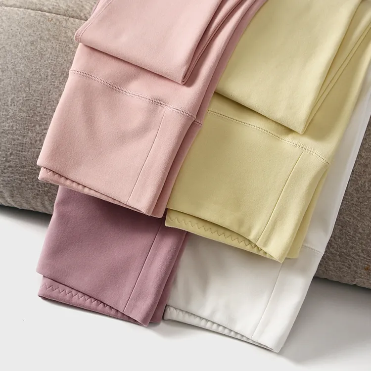 7A抗菌加厚保暖裤女290g新疆棉双面磨毛暖腿裤A类棉修身大码秋裤