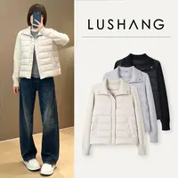 【泡芙双拼】轻盈无压，触感温暖！露赏2025秋冬休闲短款羽绒服外套