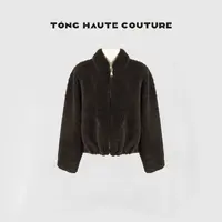 【舟挽】25年秋100羊毛轻奢百搭高级感时尚外套 YW366
