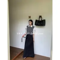 爱唯依（F）-复古普洗！不规则腰绳款显瘦鱼尾牛仔半身裙（SM98257#）