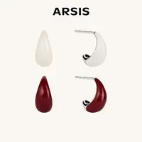 【新品上新】ARSIS流光系列流光云雾月影耳钉 时尚轻奢简约