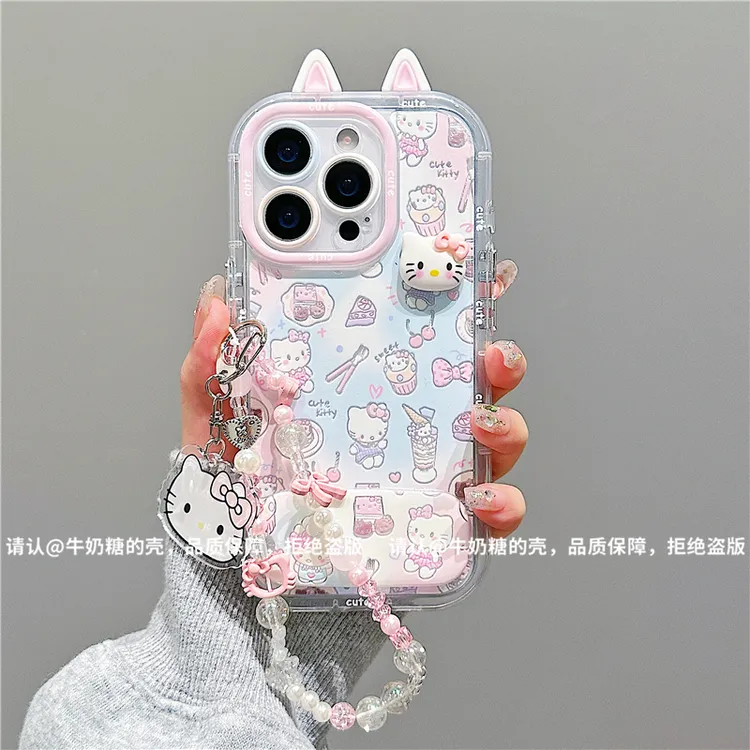 羽纱奶油壳适用苹果17/iPhone/华为荣耀/OPPO/VIVO/小米/手机壳潮