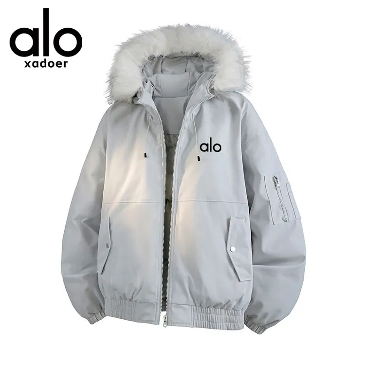 【奥特莱斯】冬季新款连帽男士毛领棉服加绒加厚保暖宽松棉衣外套