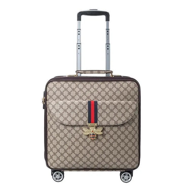 高颜值行李箱女新款皮箱拉杆箱男登机箱16寸20寸旅行箱24寸密码箱