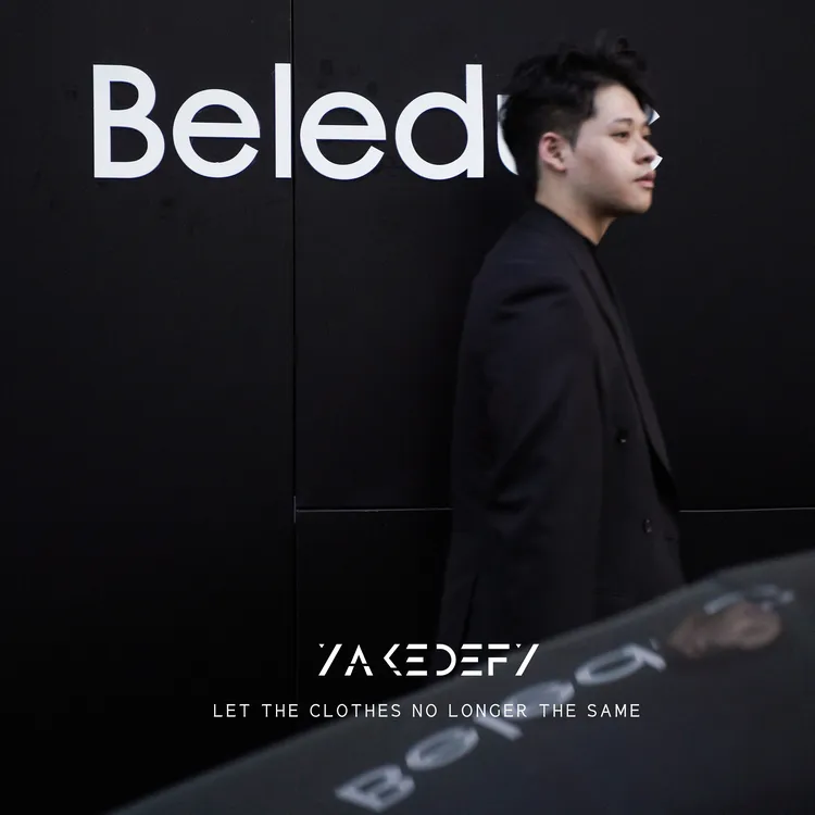 YAKEDEFY 曜 | Super100's进口高支澳毛戗驳领暗纹千鸟格双排西装