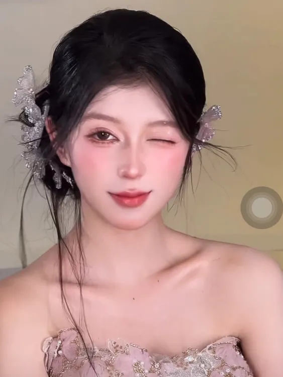 T7052甜美凝胶超仙蝴蝶头饰