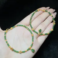 【小北好物】翡翠DIY手链尺寸约3mm【多样性发一件】2QS12X109