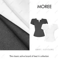 【MOREE】L`amour小众设计感T恤上衣-2620