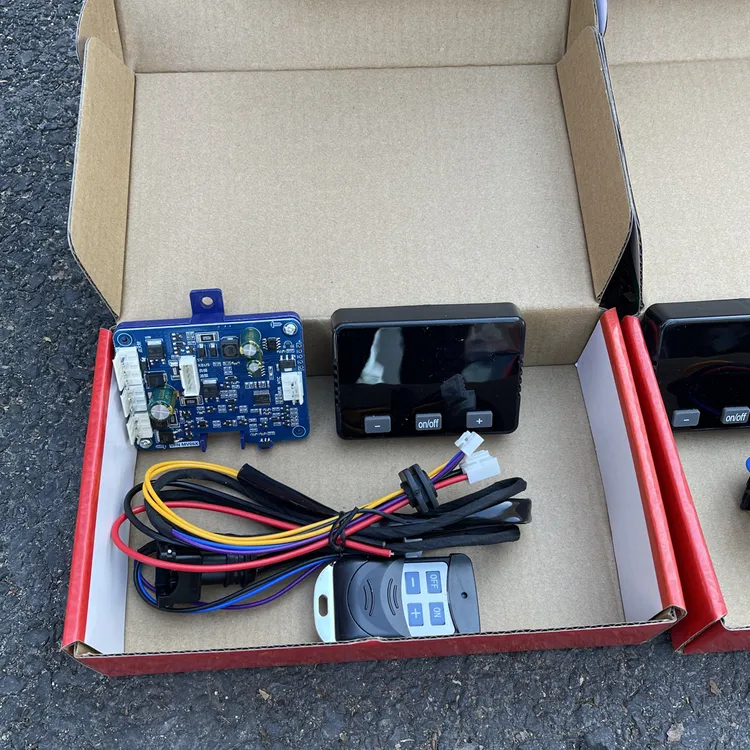 柴暖通用万能主板套装加强版12V24V自动识别