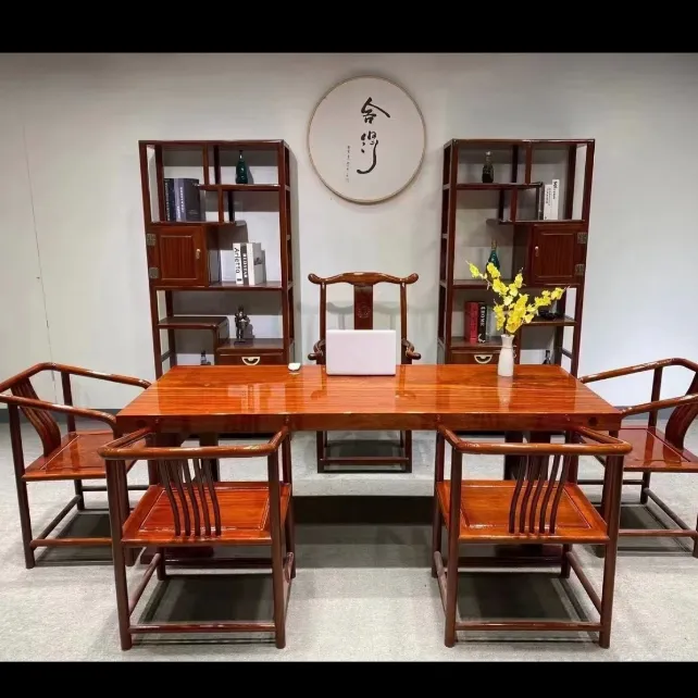 红塔利大板红木大板桌实木大板红檀可做茶桌餐桌会议桌原木大板