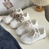 2025年秋冬季新款百搭时尚休闲舒适平底小白鞋板鞋