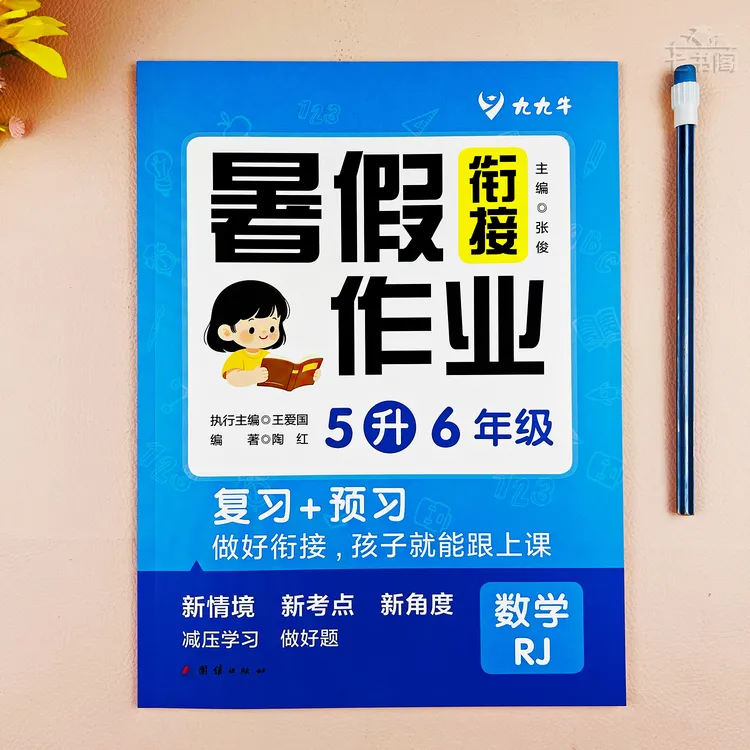 五年级数学暑假衔接作业人教版五升六年级暑假作业数学复习预习题
