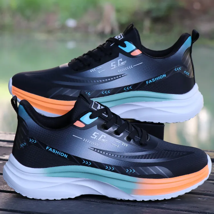 【超轻】男鞋皮面加绒保暖防水休闲软底运动鞋防滑跑步青少年秋冬款