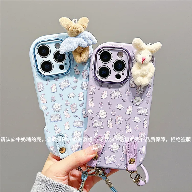 金属小胖妹适用苹果17/iPhone/华为荣耀/VIVO/OPPO/小米手机壳潮
