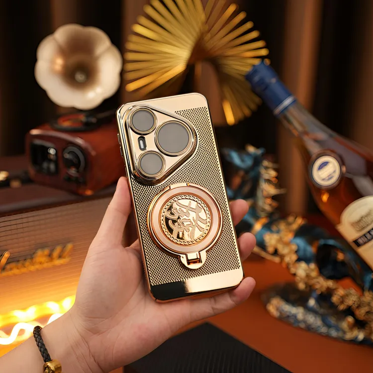 【解压陀螺+高清镜头膜】适用华为Pura80 Ultra网格散热支架壳防摔