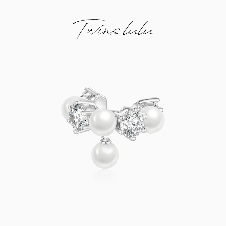 TWINS LULU 【珠韵】双十一小众简约高级感珠珠耳骨夹TSL3102