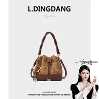 【刘叮当甄选】秋冬新款手提福袋包轻奢百搭单肩斜挎女包25698-9