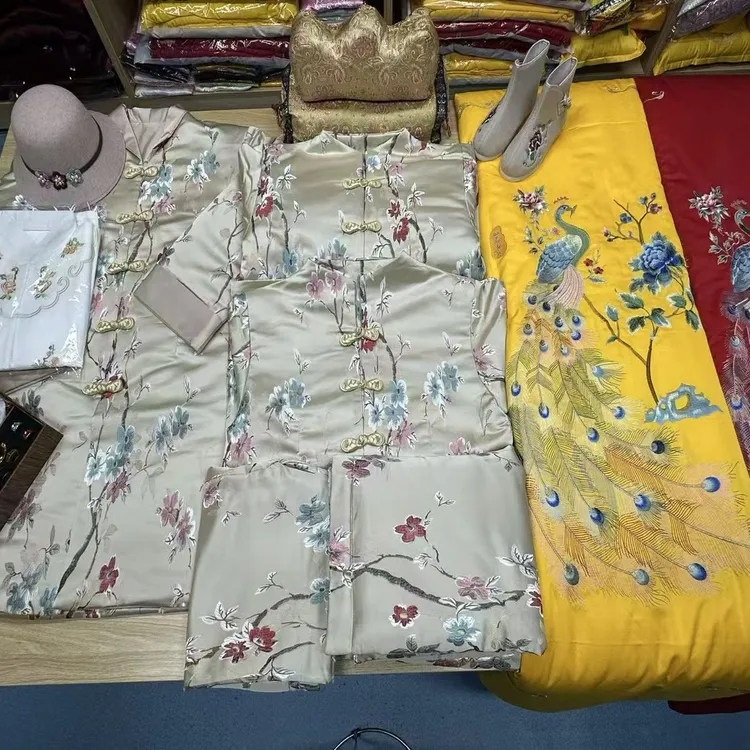 全套百年服，织锦提花外套风衣法式女装