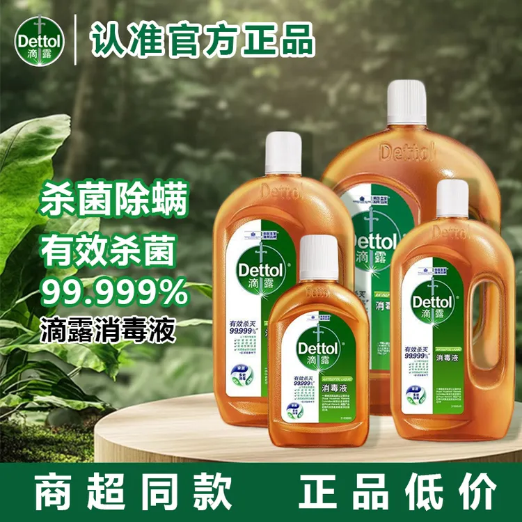 滴露消毒液衣物消毒水杀菌除螨地板家居宠物消毒除菌液瓶装