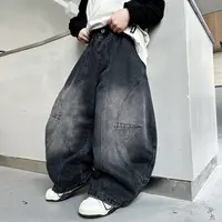 【刘刘妈】2025新款中大童牛仔裤韩版休闲长裤童装儿童裤子牛仔裤