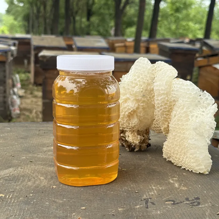 荆花蜂蜜1000克 吕小蜂家自产纯蜂蜜 蜂场纯正自然原蜜