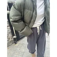 【喜家】-欧洲站超洋气2024冬立领羽绒服女韩版外套9342