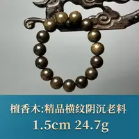 艺守50716 精品横纹阴沉老料 檀香木