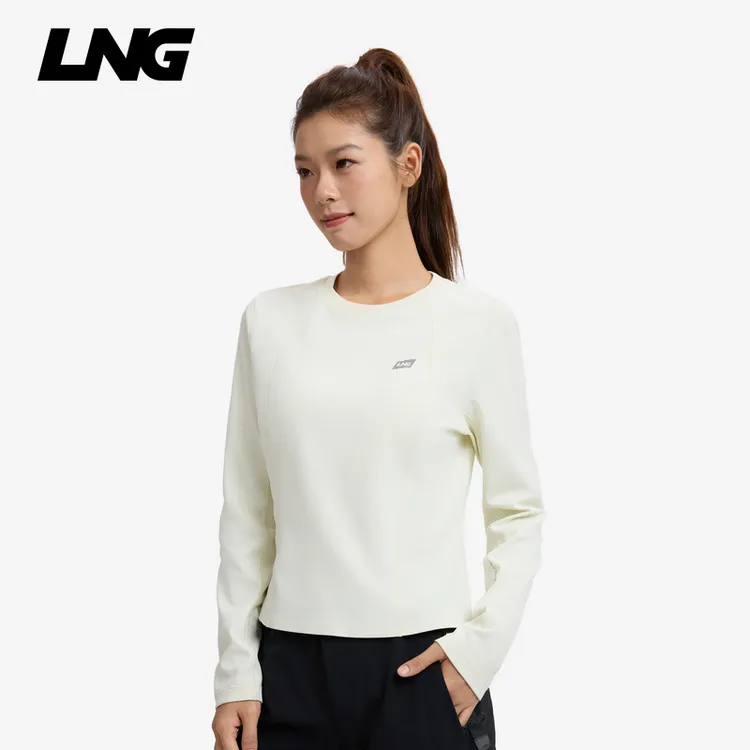 LNG25秋冬新品女款户外吸湿速干吸光发热运动休闲长袖T恤