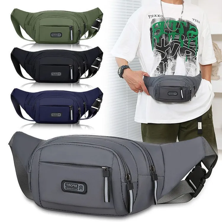 女士运动腰包防水多功能大容量耐磨收银生意户外干活工地男手机