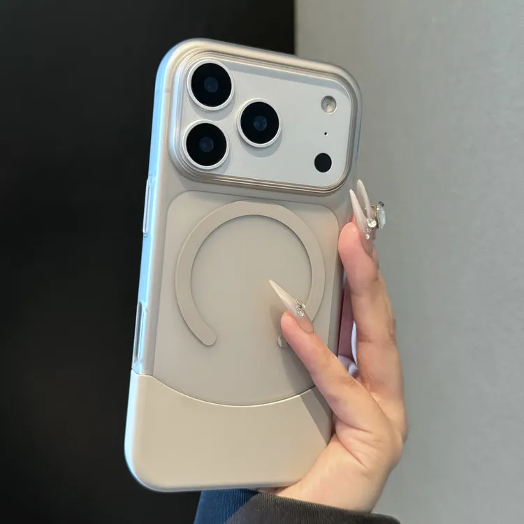 适用于苹果17promax手机壳新款多巴胺拆卸拼接磨砂磁吸iPhone16壳