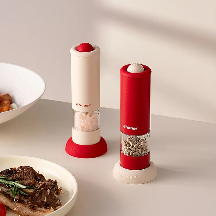 onlycook黑胡椒粒海盐研磨器充电款厨房神器花椒调料电动研磨瓶