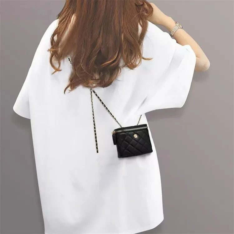 斜挎包山茶花金球包包迷你版口红包钥匙水桶包拉链车缝线烟盒包女