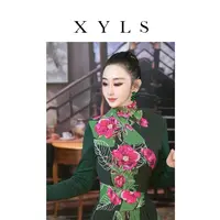 女装弹力网纱连衣裙T006915