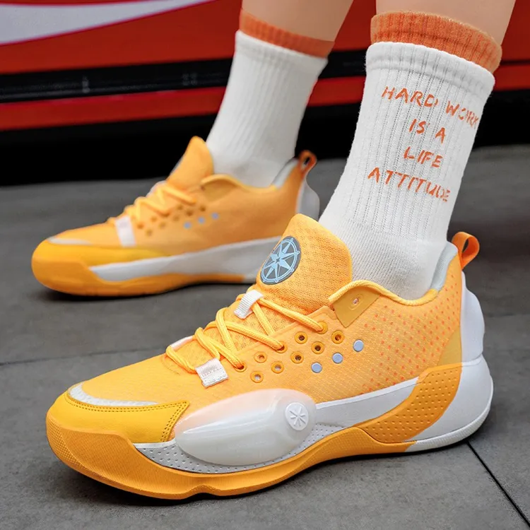 新款威力克实战篮球鞋男女百搭耐脏防滑运动鞋