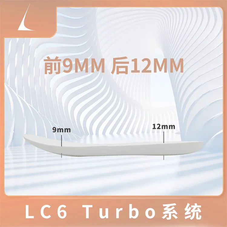 LC6 Turbo鞋垫 Pebax自定义中底系统 适配科比8等抽拉式中底鞋款