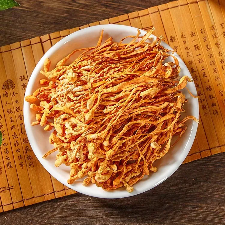 新鲜虫草花干货农家特产草菌菇煲汤孢子头食用菌