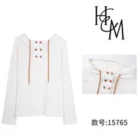 时尚设计师款韩系宽松显瘦百搭连帽卫衣【15765】