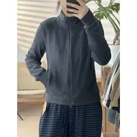 DaoZi/丹丹 百搭显瘦双头拉链外套上衣0595