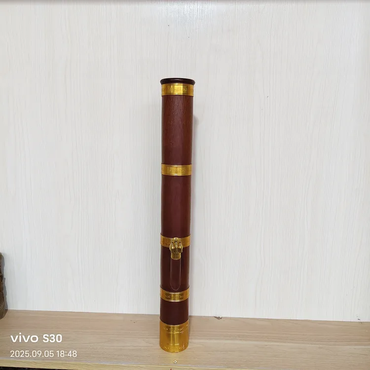 香花梨！中号直款!高67.5公分/外径8.5公分内径/内径6.5公分手工