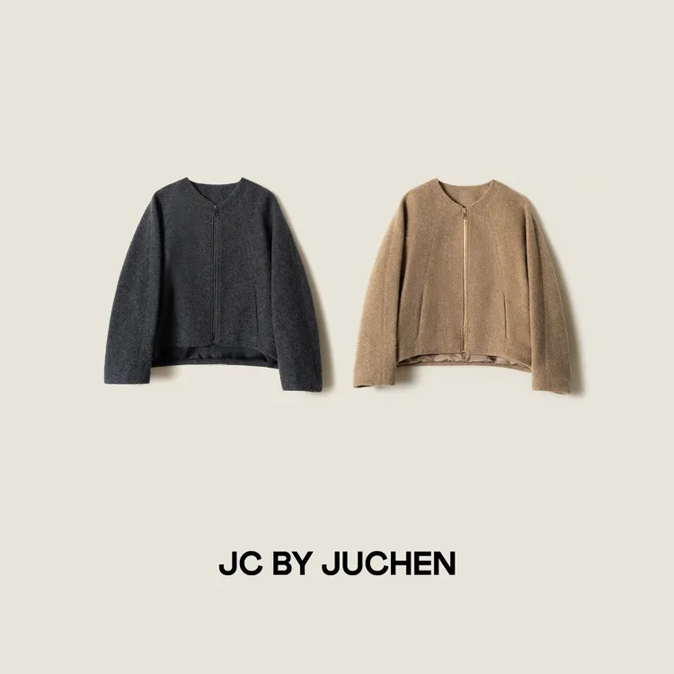 “裁与形”构筑挺拔轮廓 触感细腻饱满高支羊毛呢外套 FW112001-182
