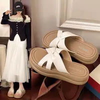 网红厚底拖鞋女外穿2025年夏季新款时尚百搭软底一字仙女风凉拖鞋