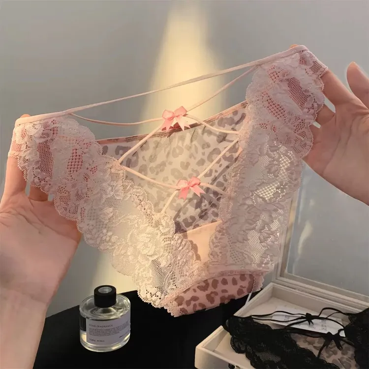 豹纹蕾丝~纯欲风直接拉满