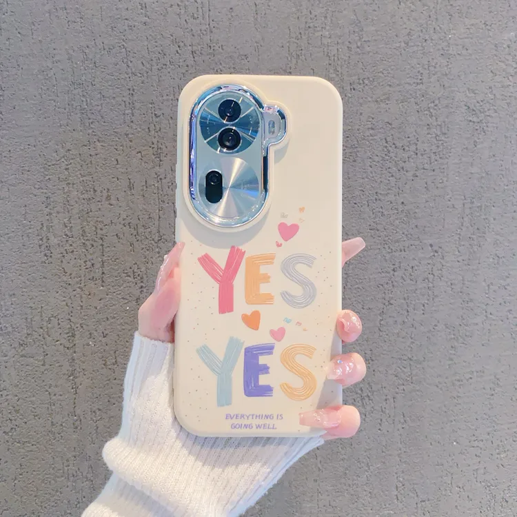 （OPPOReno系列）银镜小胖墩适用OPPOReno13/12/11/10/9/8/7手机壳